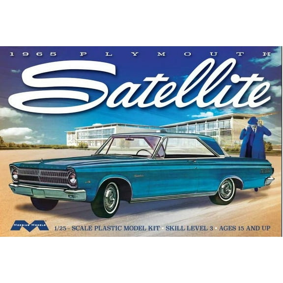 Moebius Models 1215 1/25 1965 Plymouth Satellite
