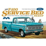 Skill 3 Model Kit 1967 Ford F100 Service Bed Pickup Truck 1/25 Scale Model by Moebius