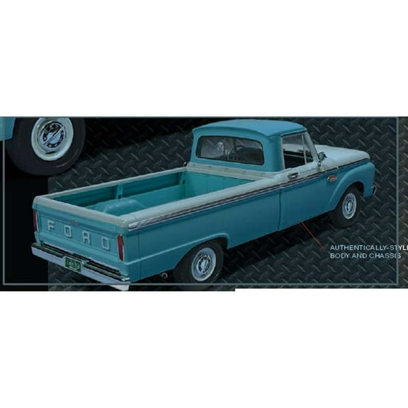 Moebius Models 1965 Ford 1/25th Scale Custom Cab Styleside Pickup MOE1234 Plastics Car/Truck 1/24-1/25