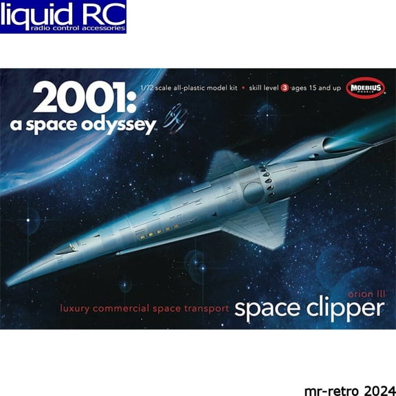 Moebius Models 200111 Orion Iii Space Clipper 1/72nd Scale