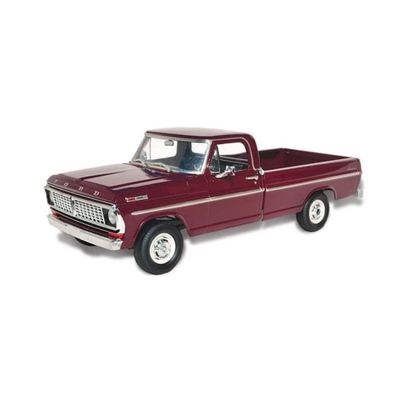 Moebius Models MOE1230 1 by 25 Scale Ford F-100 Custom Cab 4 x 4 Pickup Model Truck