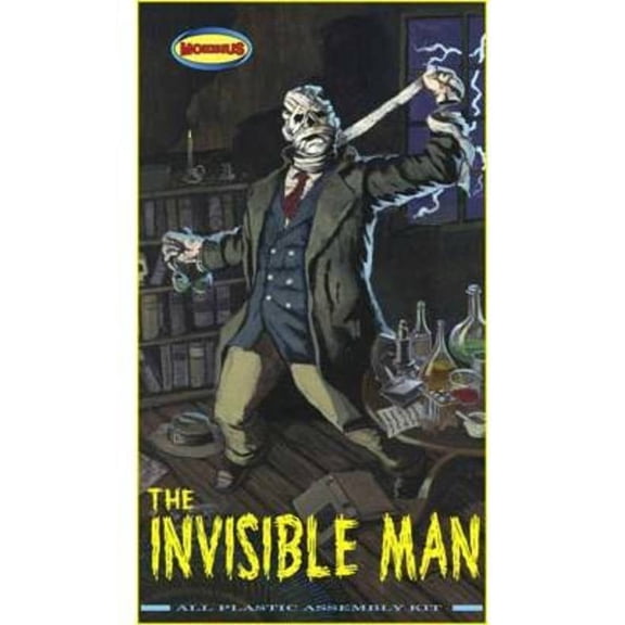Moebius Models The Invisible Man Plastic Diorama Kit, 1/8 Scale
