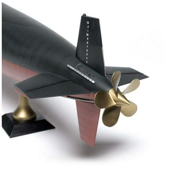 Moebius Models® USS Skipjack Nuclear-Powered Fast Attack Submarine Plastic Model Kit, 1/72 Scale