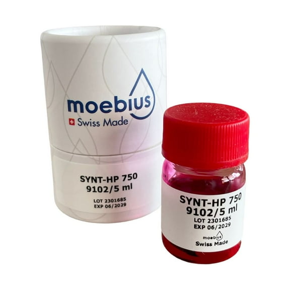 Moebius Synt-HP 750 9102 special synthetic red oil 5 ml