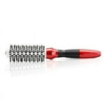 thumbnail image 1 of Moehair Double Bristle 1" Hair Brush, Ceramic Coated Silver Barrel Detangling Brush, For Wet & Dry Hair, 1 of 3