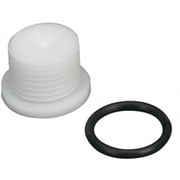Moeller 20304-10 Transom Drain Nylon Plug O-ring Screw-Driver Slot Bilge Boat