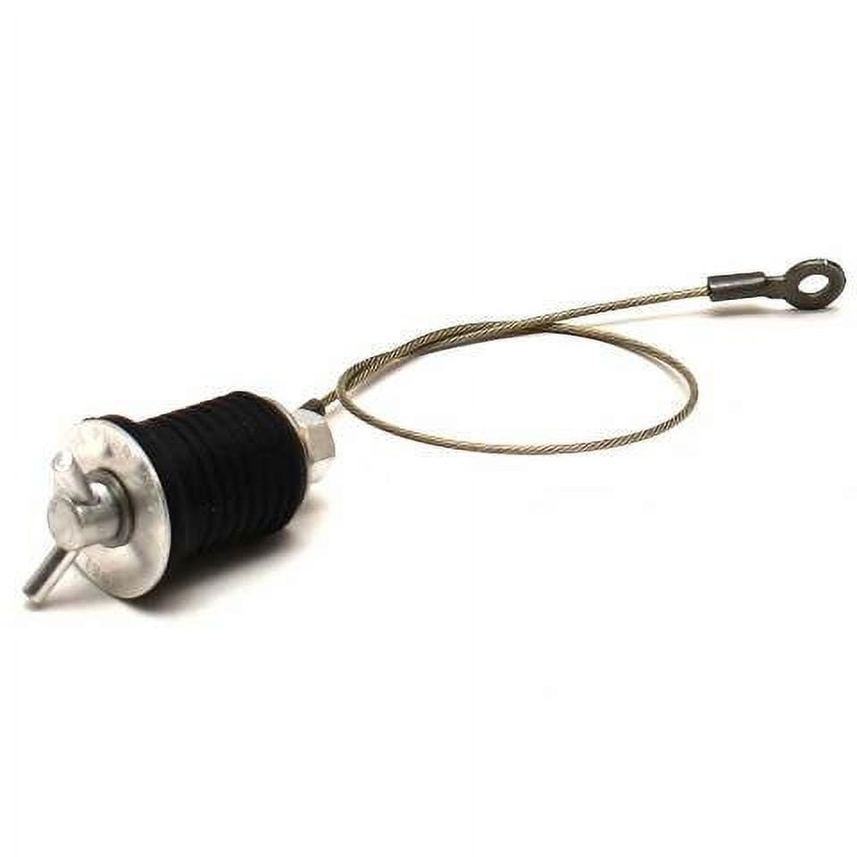 Moeller Boat Drain Plug 020875SL Aluminum 1 Inch Twist