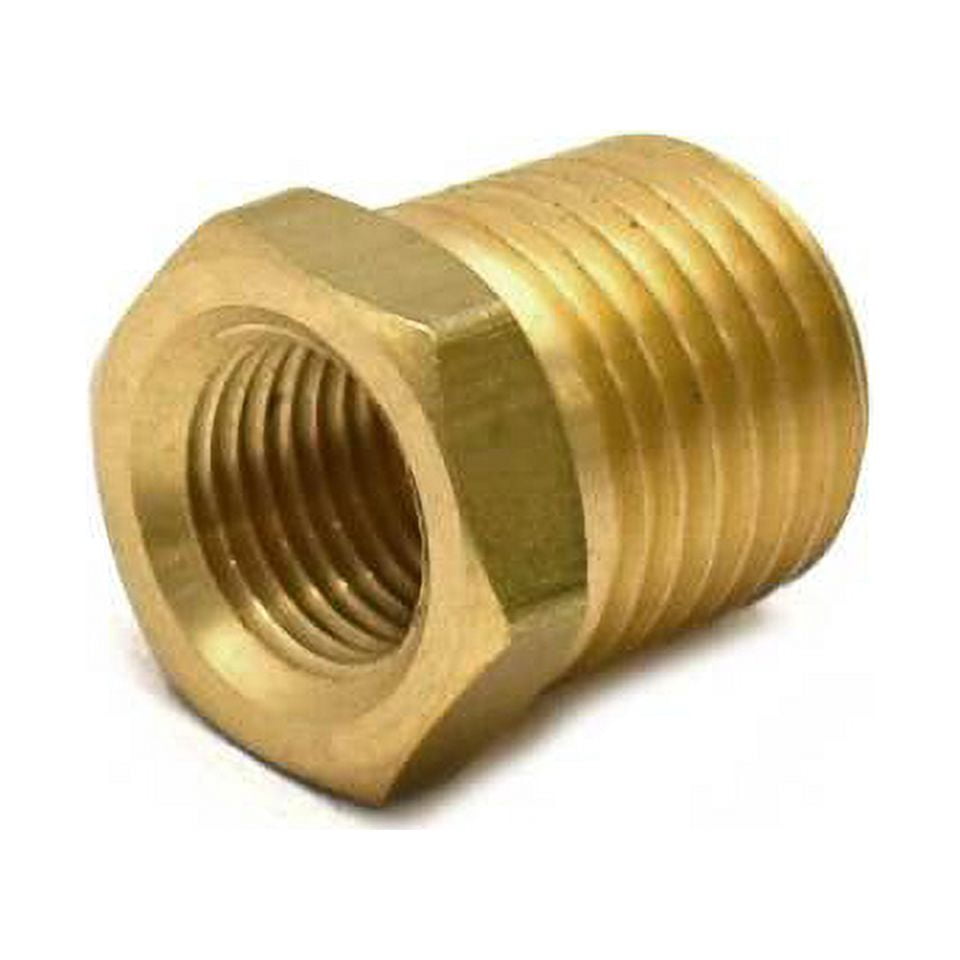 Moeller Boat Reducer Fuel Fitting 033402-10 | 1/4 NPT x 1/8 FNPT Brass