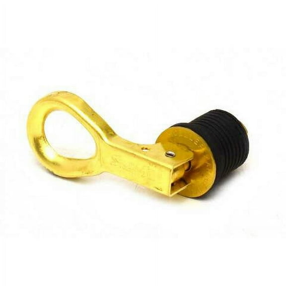 Moeller Boat Snap-Tite Drain Plug 029000-001 | 1 Inch Brass