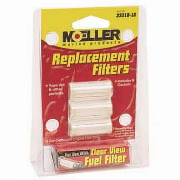Moeller Inline Glass View Fuel Filter 033318-10