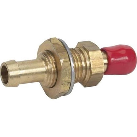 Moeller Manufacturing 033210-10 0.38 in. Straight Bulkhead Fitting