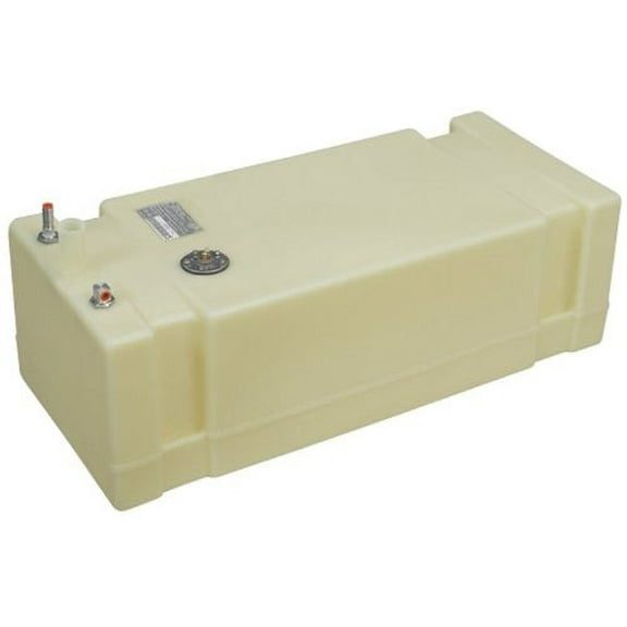 Moeller Marine Products 27 Gallon Permanent Fuel Tank Durable Plastic Boat Accessory