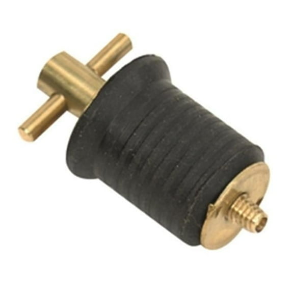 Moeller Marine Products Moeller Turn-Tite Boat Bailer Plug 1-Inch, Brass, 1" Brass Turn-TITE