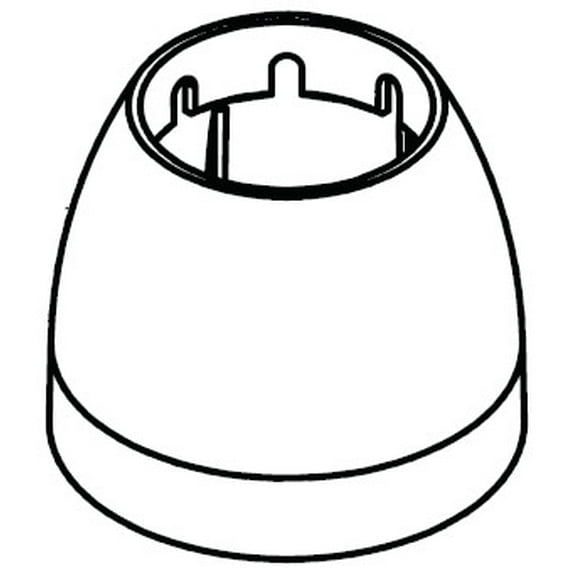 Moen 100014SL Dome Replacement Part For One-Handle Kitchen Faucet - Stainless