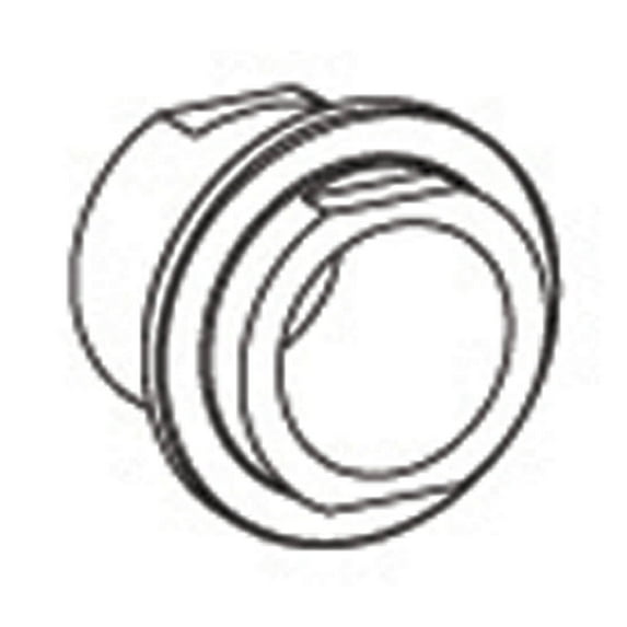 Moen 100080CBN Mounting Sleeve For 3-Function Transfer Valve - Nickel