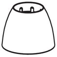 thumbnail image 1 of Moen 100439 Faucet Valve Dome Kit - Chrome, 1 of 1