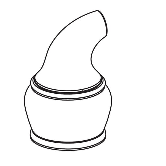 Moen 100553 Replacement Handle Hub - Chrome