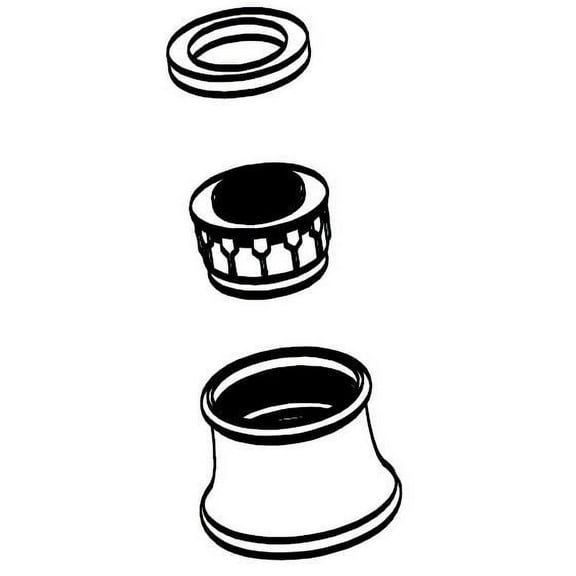 Moen 101964 Replacement Aerator Kit - Nickel