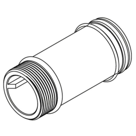 Moen 104507 Sloan-Moen 2-1/2" Extension Nipple - Chrome