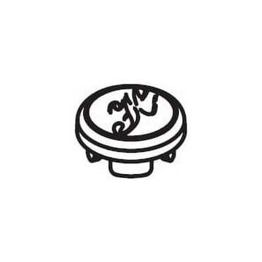 Moen 114324 Replacement Handle Cap Kit For Roman Tub Filler - Chrome