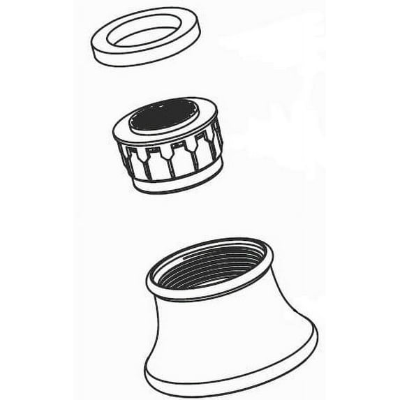 Moen 116618 Replacement Aerator Kit For Kitchen Faucet - Wrought Iron