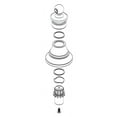 thumbnail image 1 of Moen 116629 Replacement Handle Hub Kit Only - Bronze, 1 of 1