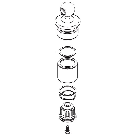 Moen 116671ORB Replacement Handle Hardware Kit Only - Bronze