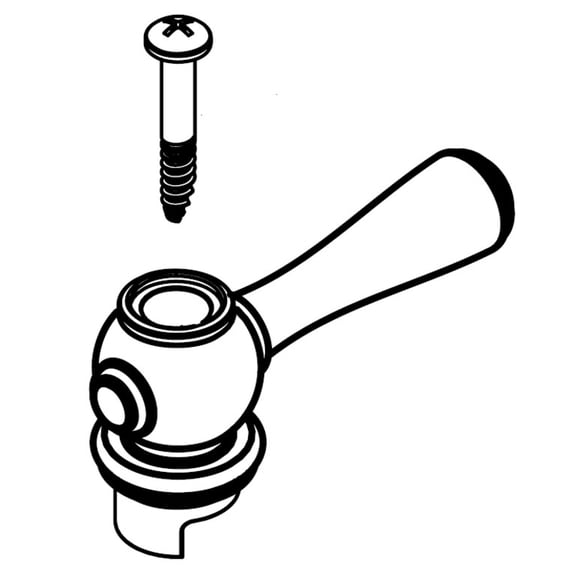 Moen 116954 Handle Hub Kit - Chrome