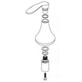 thumbnail image 1 of Moen 128866BN Handle Kit, Hot Or Cold - Nickel, 1 of 2