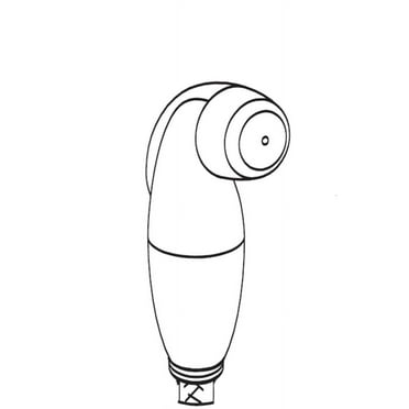 Moen 136103 Spray Head And Hose Assembly - Brushed Platinum