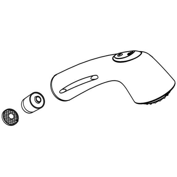 Moen 136829 Replacement Pullout Spout Kit from the Extensa Collection