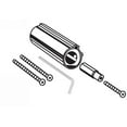 thumbnail image 1 of Moen 137347 1" Handle Extension Kit - Nickel, 1 of 1