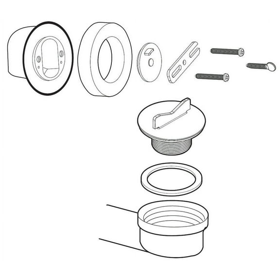 Moen 140690 Tub Drain Rough-In Kit