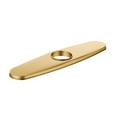 thumbnail image 1 of Moen 141002 10" Replacement Escutcheon Plate - Gold, 1 of 1