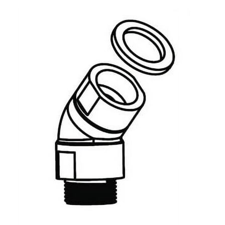 Moen 1417 Replacement Handshower Elbow - Nickel