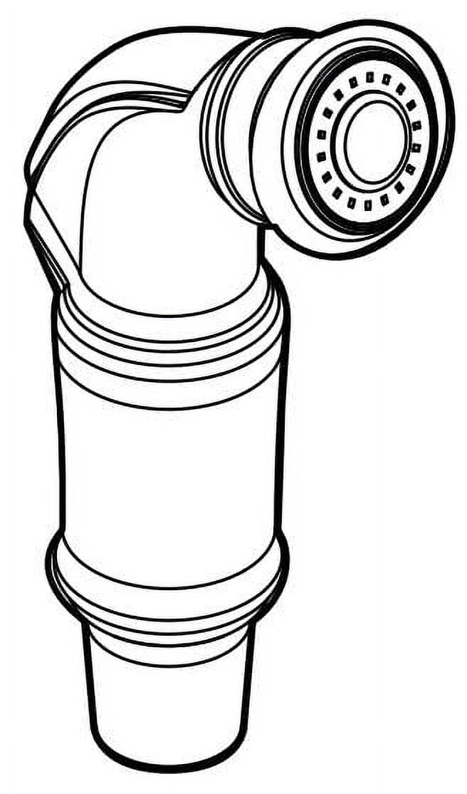 Moen 144474 Replacement Hose And Spray Kit Only Chrome