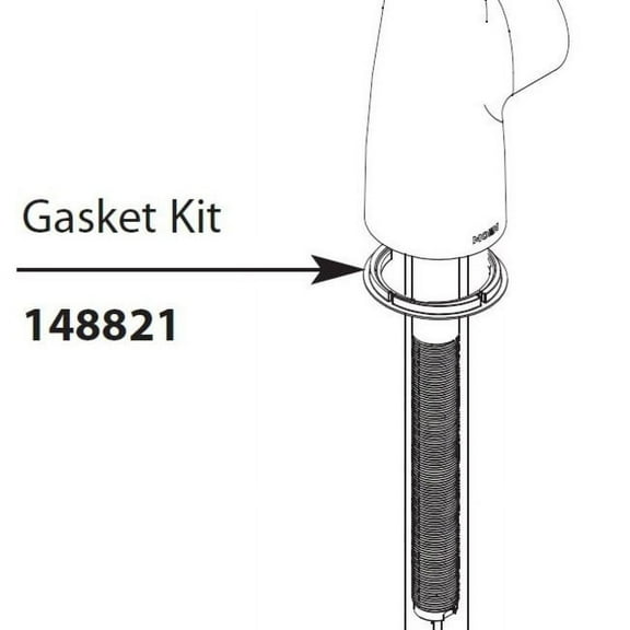 Moen 148821 Gasket Kit For Single-Handle High Arc Pulldown Kitchen Faucet
