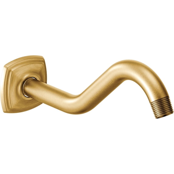 Moen 161951BG Curved Shower Arm - Gold