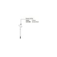 thumbnail image 1 of Moen 165910 Replacement Lift Rod Kit From The Arris Collection - Nickel, 1 of 1