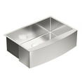 thumbnail image 1 of Moen 1800 Series Stainless Steel 30in Rectangle Single Bowl Sink, 1 of 7