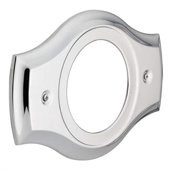 Moen 1920 Remodeling Shower Cover Plate Chrome for 3-Handle to 2-Handle Valve