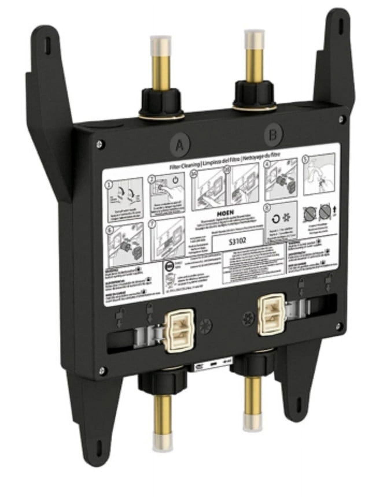 Moen Smart Shower 2-Outlet Digital Thermostatic Valve with 1/2" Connections