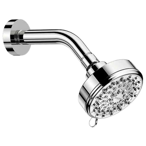 Showerhd Wall-mnt 5-fnc Chrome