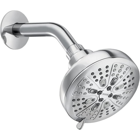 Moen 200W0 Hydro Energetix Eight-Function 5" Diameter Spray Head Standard, Chrome