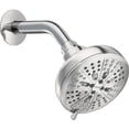 thumbnail image 1 of Moen 200W0 Hydro Energetix Eight-Function 5" Diameter Spray Head Standard, Chrome, 1 of 1