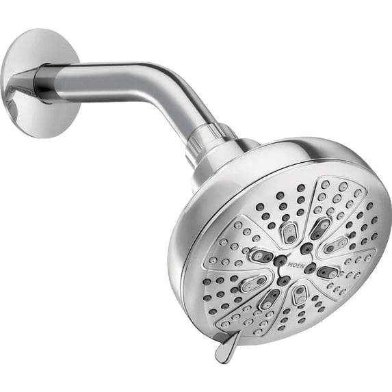 Moen 200W0 Hydro Energetix Eight-Function 5" Diameter Spray Head Standard, Chrome