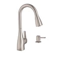 thumbnail image 1 of Moen 202739SRS Kiran Stainless 1-Handle High-Arc Kitchen Faucet, 1 of 1