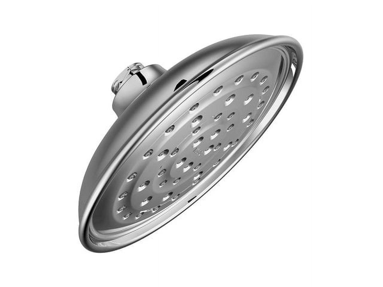 Moen 21999EP Vitalize Rain Shower Head, Chrome Finish, 7" Dia, Each