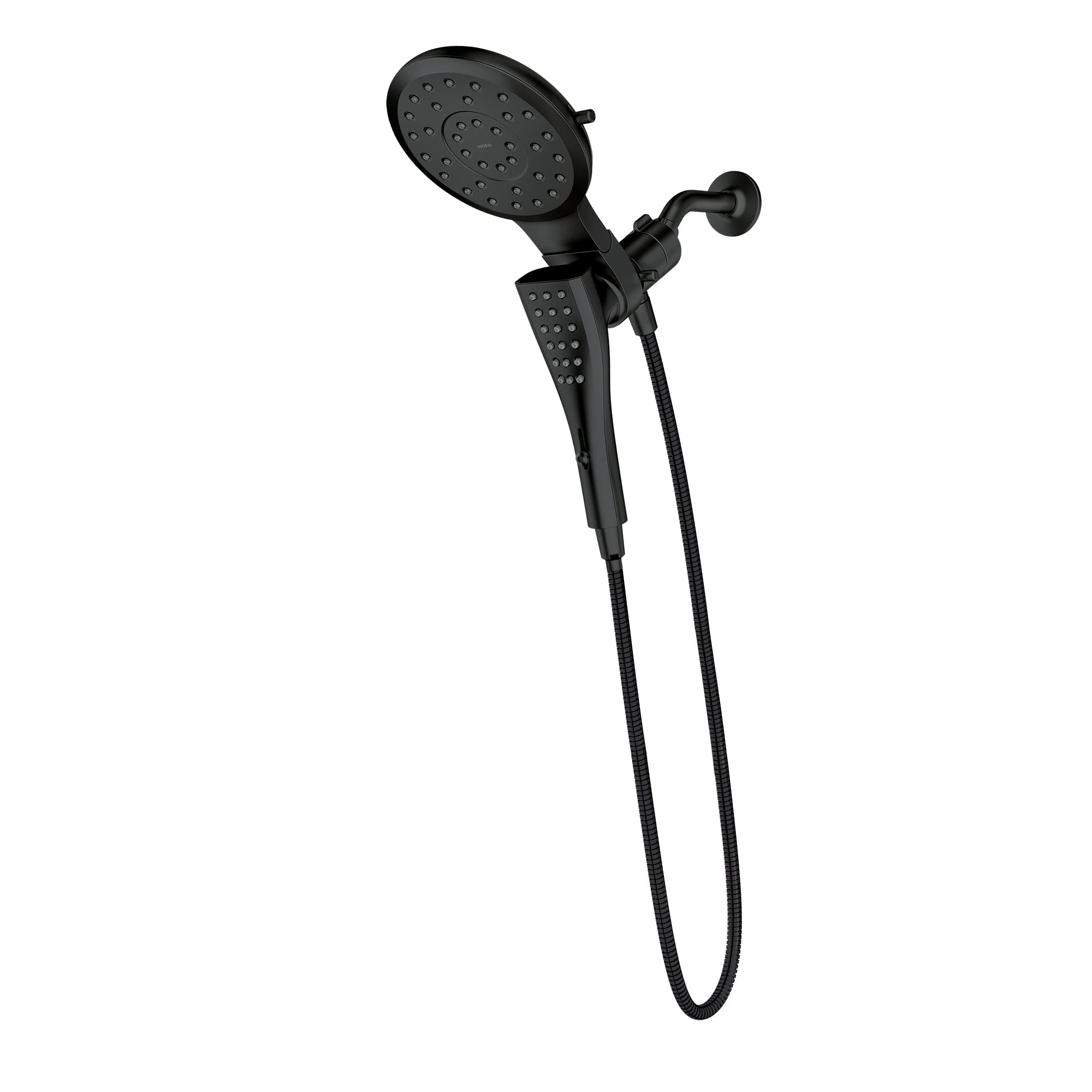 Matte Black Multi-Function Rain and Hand Shower Combo