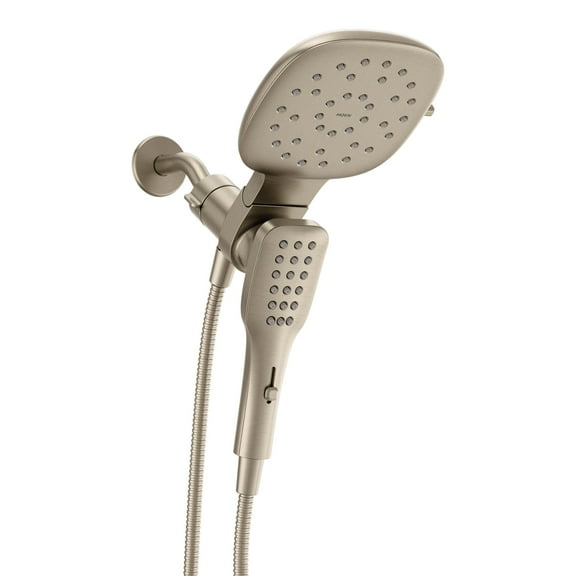 Moen Verso 220C5BN Verso Combination Shower with Infiniti Dial in Brushed Nickel